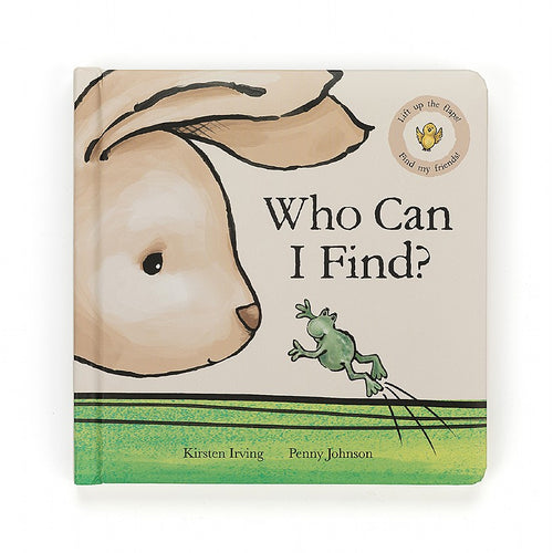 WHO CAN I FIND BOOK by Jellycat WHO CAN I FIND BOOK by Jellycat