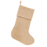 Personalized Burlap Stocking