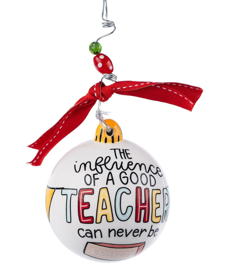 Teacher Eraser Ornament Personalized Ornament