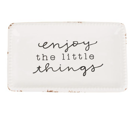 Enjoy the Little Things Trinket Tray Enjoy the Little Things Trinket Tray