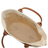Interior View Canvas Flight Bag Choose Color