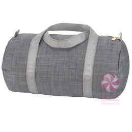 Baby Duffel Choose Style Grey Chambray Baby Duffel Choose Style Grey Chambray