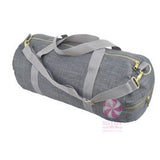 Weekender Duffel-Choose Style Grey Chambray