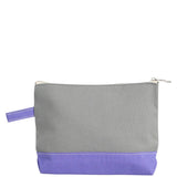 Makeup Bag Lots of Colors Gray and Violet
