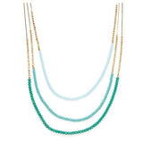 Stella Maris Necklace Green Close Up