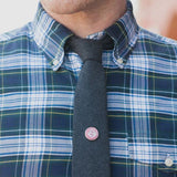 Vineyard Lapel Pin Hot Pink Block Lifestyle