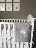 Classic Quilted Personalized Baby Blanket