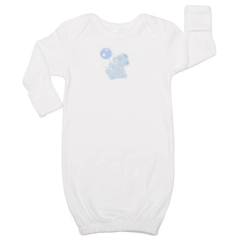 Blue Bear Newborn Gown Blue Bear Newborn Gown
