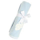 Applique Personalized Receiving Blanket