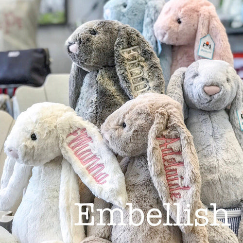 Personalized Bashful Bunny SUPER SOFT by JELLYCAT