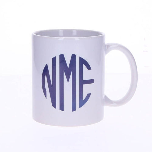 Coffee Mug-Circle Monogram