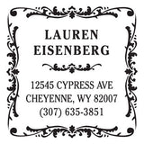 Self Inking Personalized Stamp CS-3229