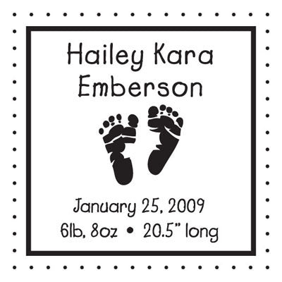Self Inking Personalized Stamp CS-3284 Self Inking Personalized Stamp CS-3284