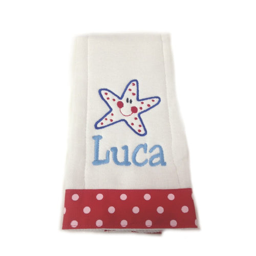 Preppy Baby Starfish Burp Cloth Preppy Baby Starfish Burp Cloth