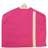 Colored Garment Bag Hot Pink and Natural