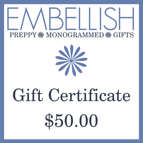 gift certificate