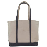 Heavy 24 oz Large Boat Tote Gray