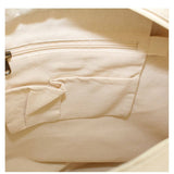 Interior View Jute Flight Bag