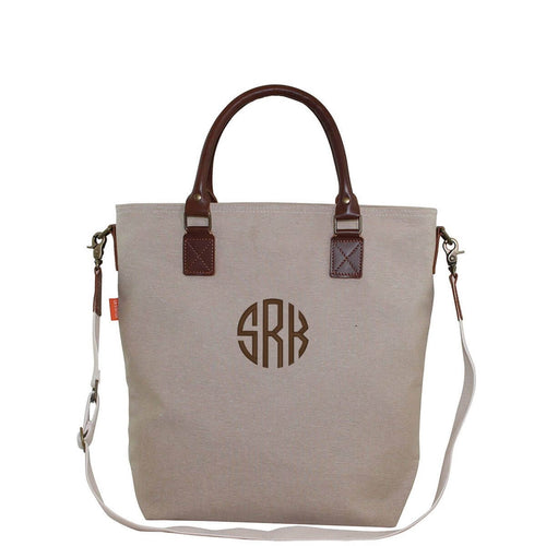 Monogram Jute Flight Bag Monogram Jute Flight Bag