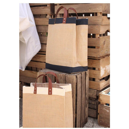 Jute Personalized Market Bag-Choose Color Jute Personalized Market Bag-Choose Color