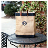 Lifestyle Jute Market Bag Navy