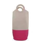 Laundry Hamper Tote Bag Hot Pink