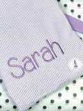 Personalized Seersucker Laundry Bag Hold All-Choose Color
