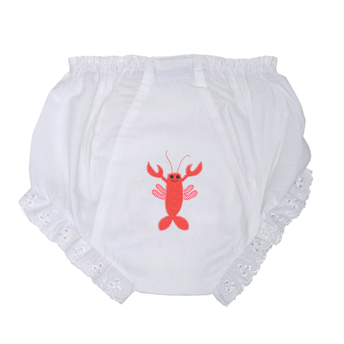 Personalized Lobster Love Bloomers 3/6 Months