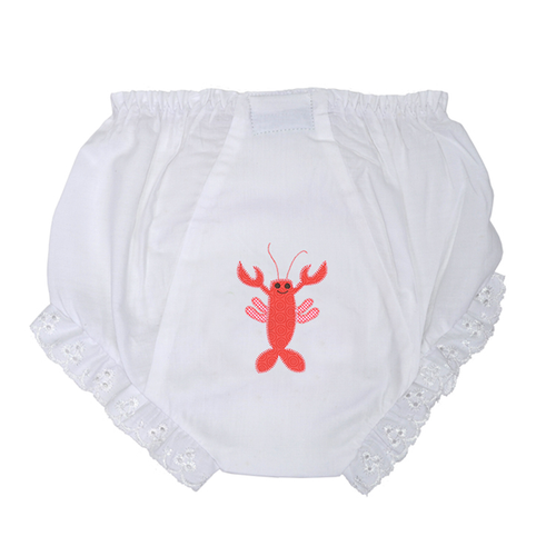 Personalized Lobster Love Bloomers 3/6 Months Personalized Lobster Love Bloomers 3/6 Months