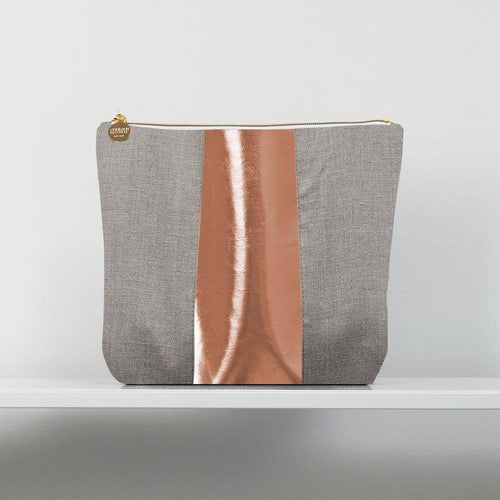 Flax-Rosegold Racing Stripe Cosmetic Flax-Rosegold Racing Stripe Cosmetic