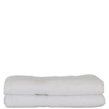 Luxury Cotton Hand Towels Set of 2 White