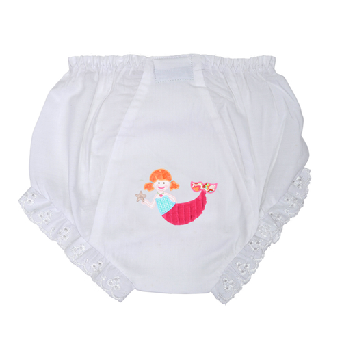 Personalized Merry Mermaid Bloomers 3/6 Months