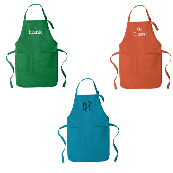 Adult buying Unisex Buckled Utility Apron with Monogram