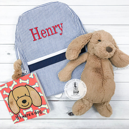 Baby Puppy Gift Set Backpack & Book Baby Puppy Gift Set Backpack & Book
