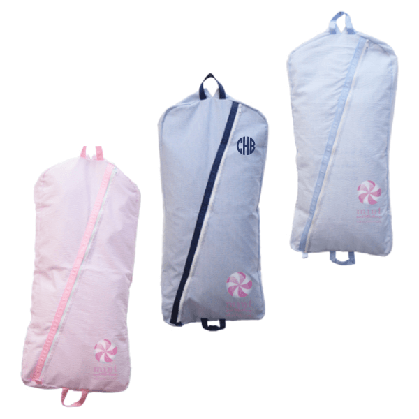 Baby Seersucker Garment Bag Choose Your Color Preppy Monogrammed Gifts
