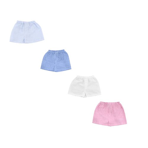 Personalized Boy Seersucker Shorts