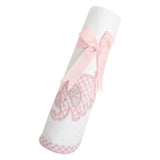 Applique Personalized Receiving Blanket