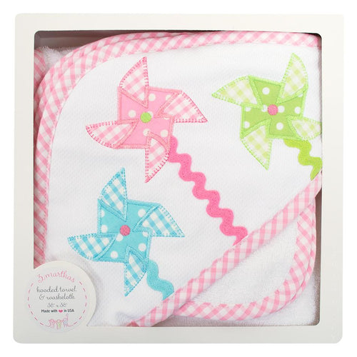 Pinwheel Hooded Towels Pinwheel Hooded Towels