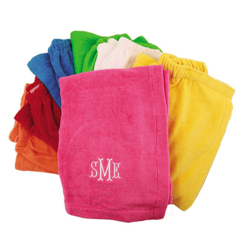 Personalized Terry Bath Wrap Personalized Terry Bath Wrap