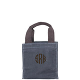 Waxed Canvas 6 Pack Beer Bottle Carrier Choose Color Slate