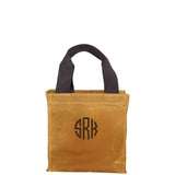 Waxed Canvas 6 Pack Beer Bottle Carrier Choose Color Yellow