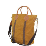 Side View Waxed Canvas Flight Travel Bag Choose Color
