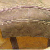 Pocket Detail Waxed Canvas Flight Travel Bag Choose Color