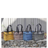 Waxed Canvas Personalized Utility Tote-Choose Color