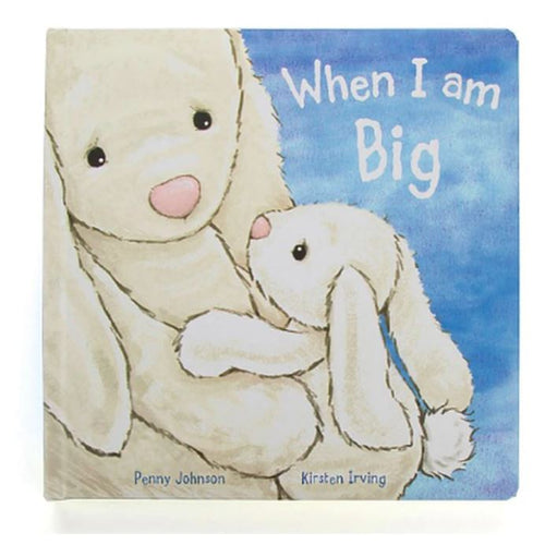 When I am Big Bunny Book by Jellycat