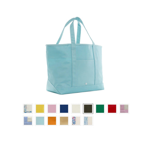 Maxi Tote Large Coated Canvas Tote by TRVL