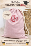Personalized Seersucker Laundry Bag Hold All-Choose Color