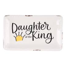 Crown Daughter of the King Trinket Tray