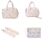 Personalized Quilted Stroller Diaper Bag Bundle 3Pc Gift Set by TRVL