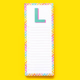 List Pad w/ Magnet -100 Sheets